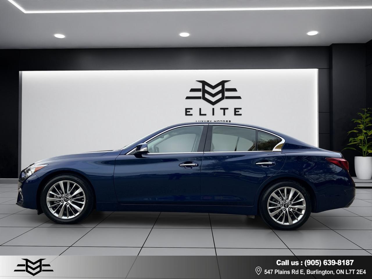 2024 Infiniti Q50 LUXE AWD - One Owner - Navigation System !!! Photo3