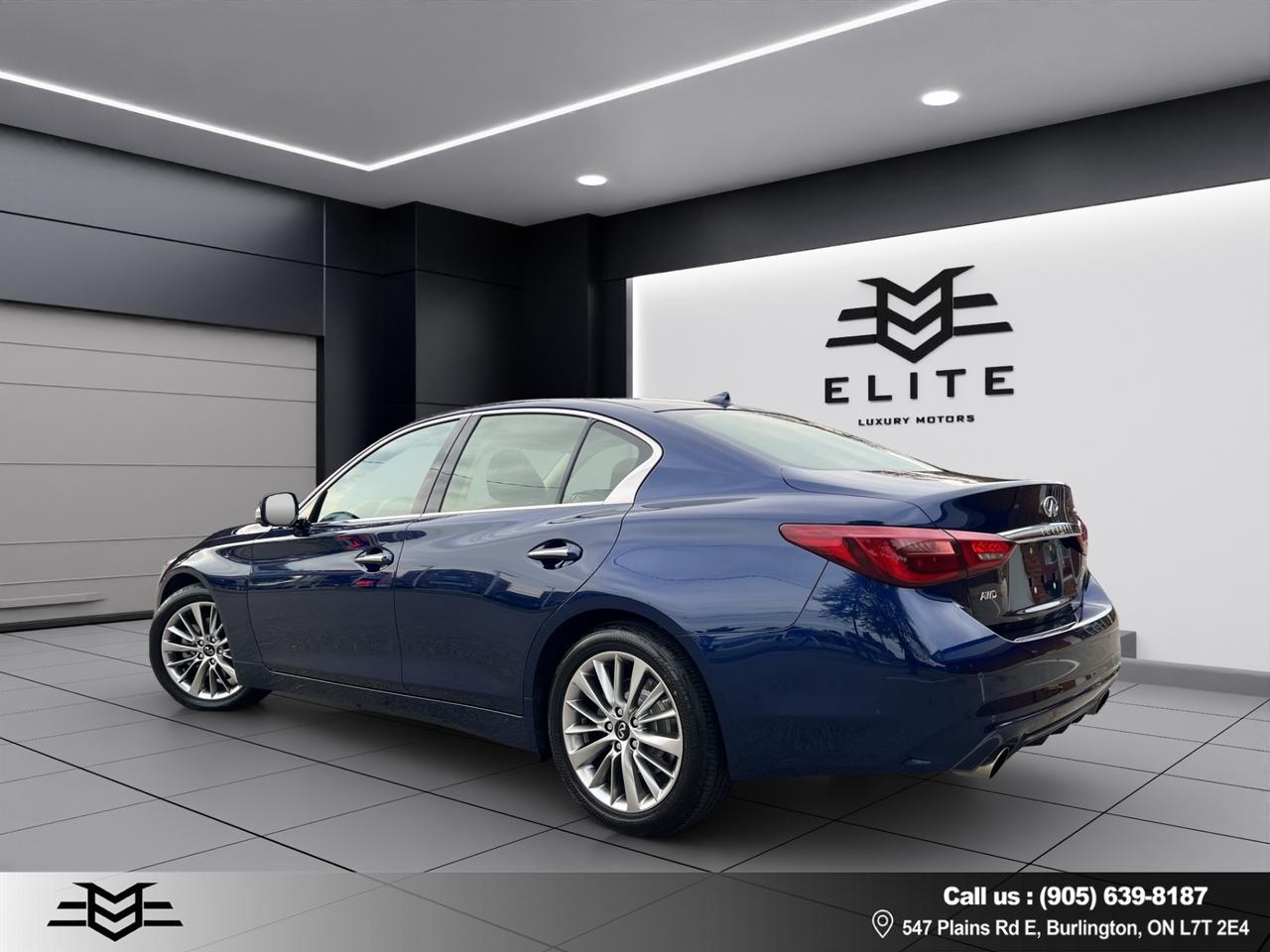 2024 Infiniti Q50 LUXE AWD - One Owner - Navigation System !!! Photo4