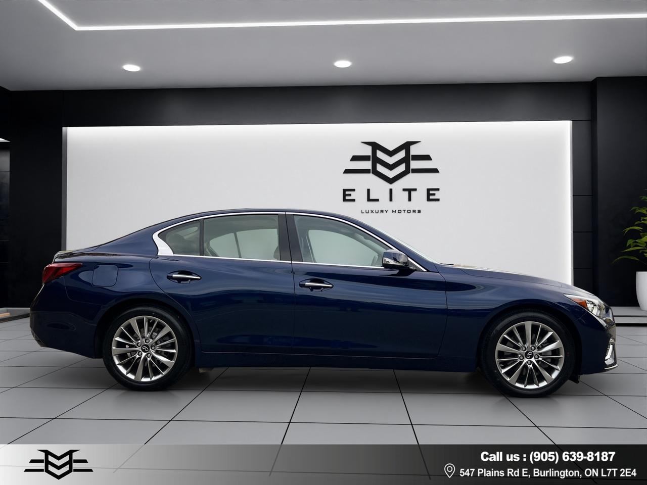2024 Infiniti Q50 LUXE AWD - One Owner - Navigation System !!! Photo