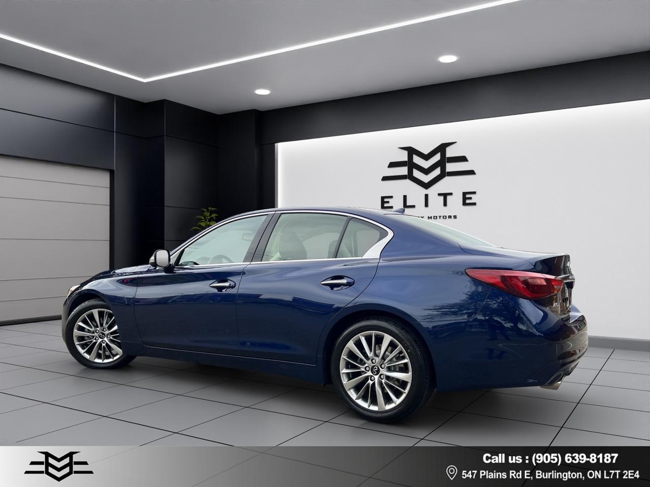 2024 Infiniti Q50 LUXE AWD - One Owner - Navigation System !!! Photo
