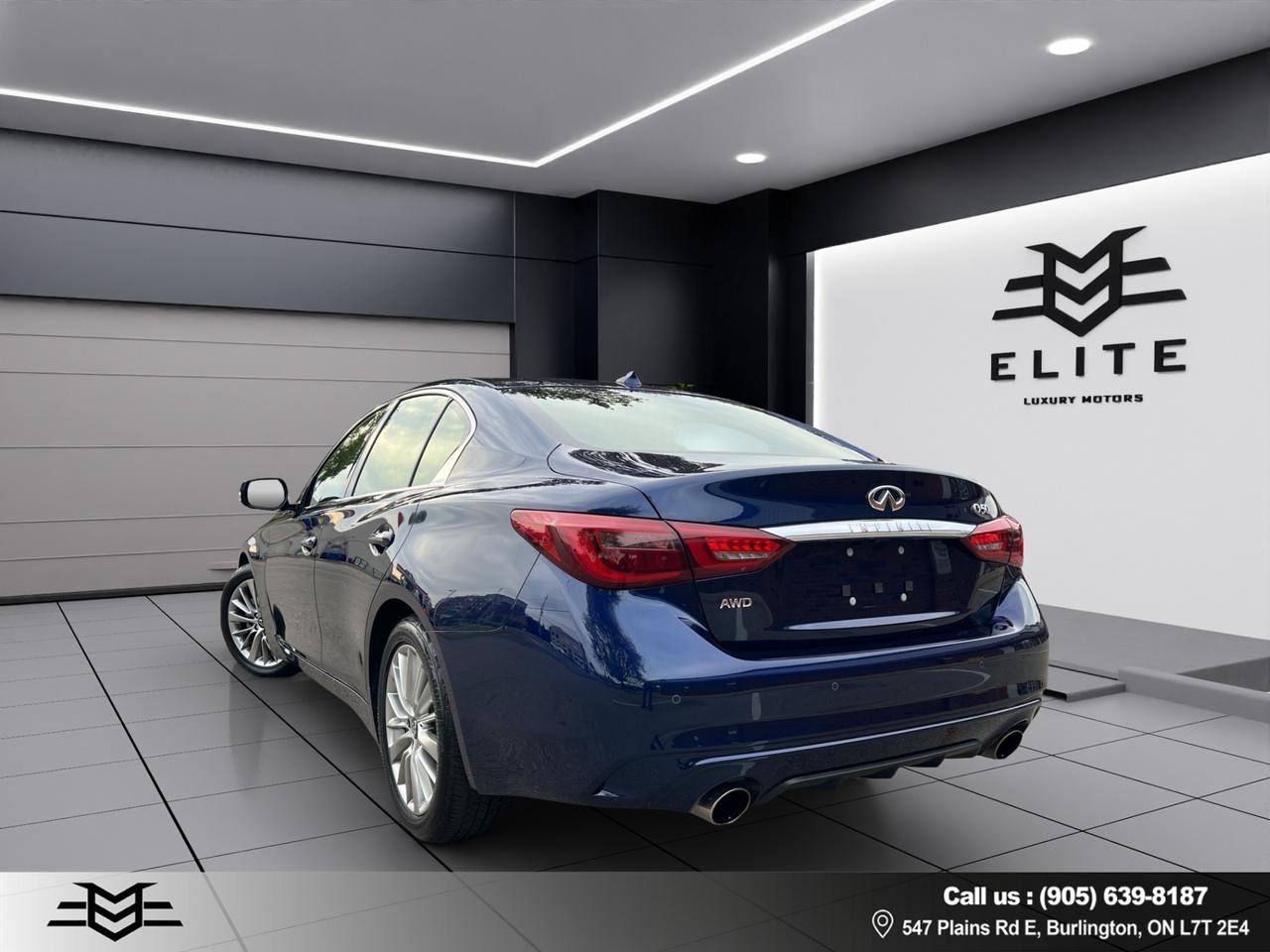 2024 Infiniti Q50 LUXE AWD - One Owner - Navigation System !!! Photo