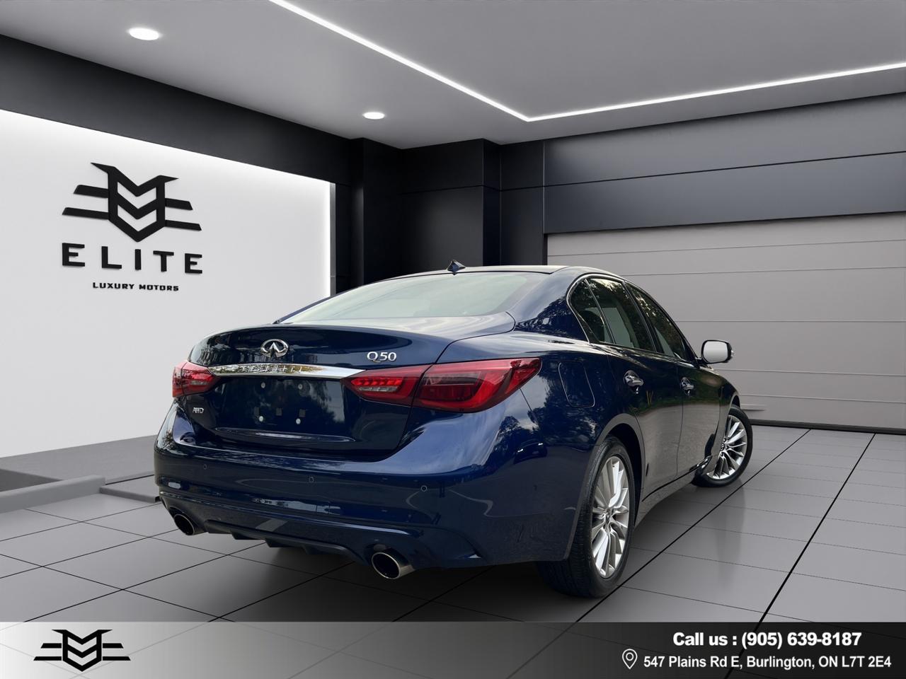 2024 Infiniti Q50 LUXE AWD - One Owner - Navigation System !!! Photo