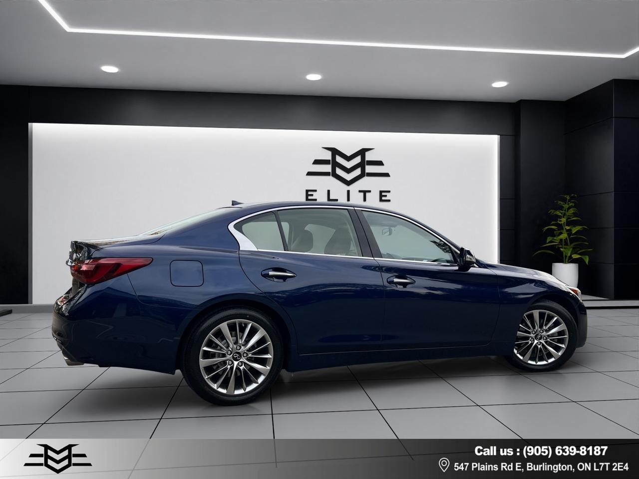 2024 Infiniti Q50 LUXE AWD - One Owner - Navigation System !!! Photo