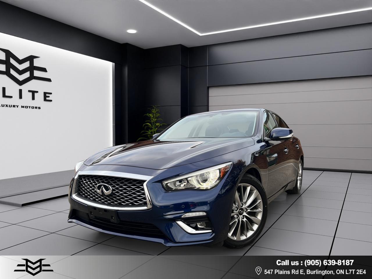 2024 Infiniti Q50 LUXE AWD - One Owner - Navigation System !!! Photo
