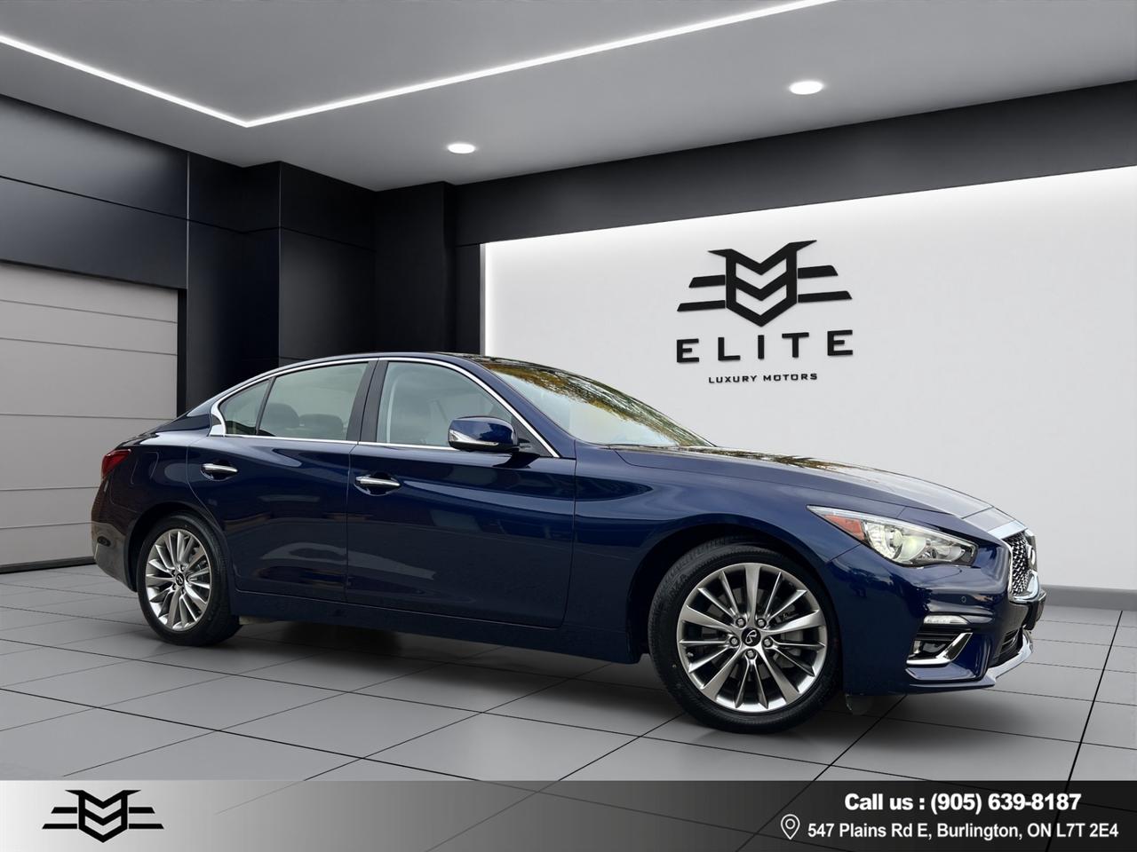 2024 Infiniti Q50 LUXE AWD - One Owner - Navigation System !!! Photo