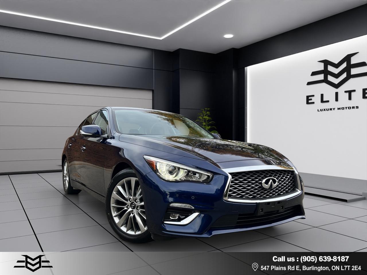 2024 Infiniti Q50 LUXE AWD - One Owner - Navigation System !!! Photo
