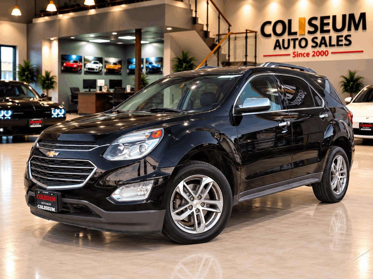2017 Chevrolet Equinox Premier **LEATHER-ROOF-NAVI-CAMERA-NEW BRAKES-TIRES** Photo