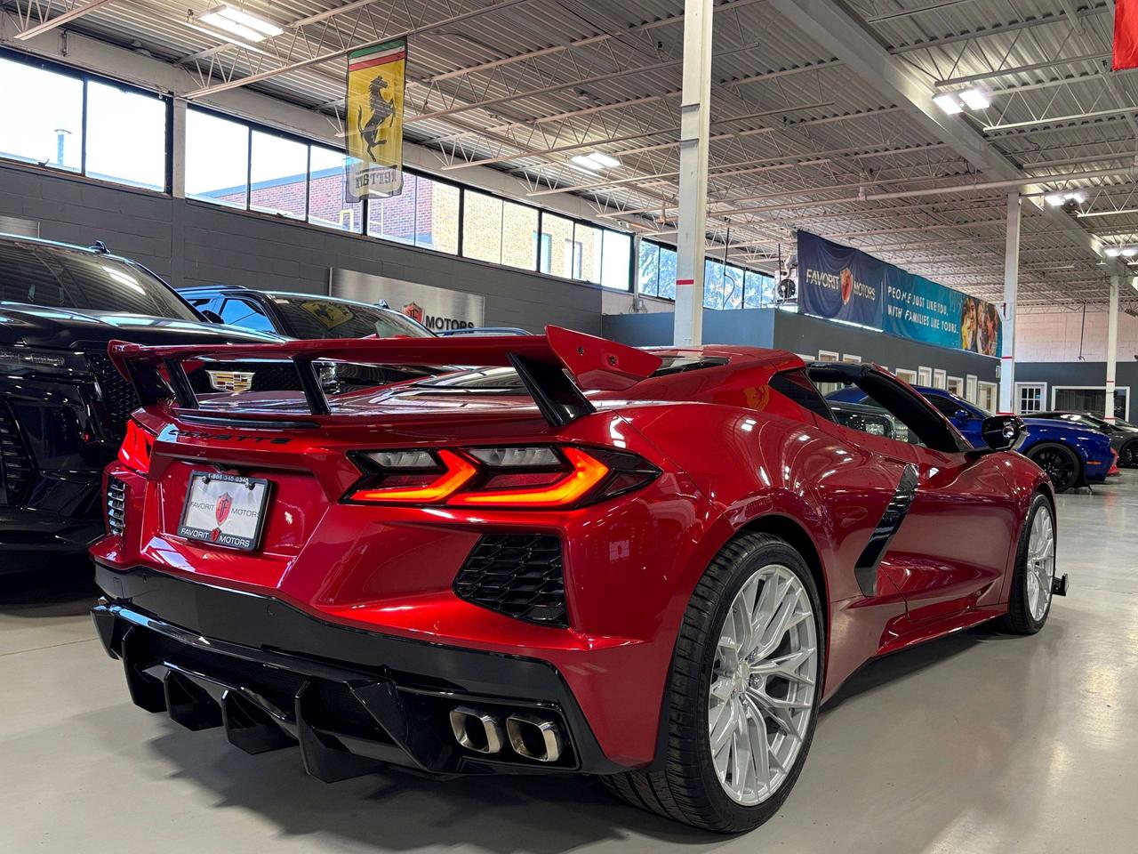 2022 Chevrolet Corvette 1LT|RWD|NAV|BOSE|TARGA|PDR|REARWING|FRONTLIP|ZMODE Photo