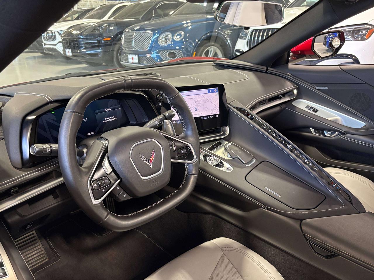 2022 Chevrolet Corvette 1LT|RWD|NAV|BOSE|TARGA|PDR|REARWING|FRONTLIP|ZMODE Photo