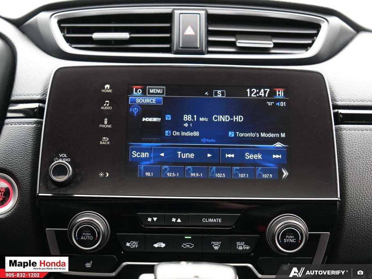 2021 Honda CR-V Sunroof| Heated Seats| Heated Steering Wheel| Appl Photo