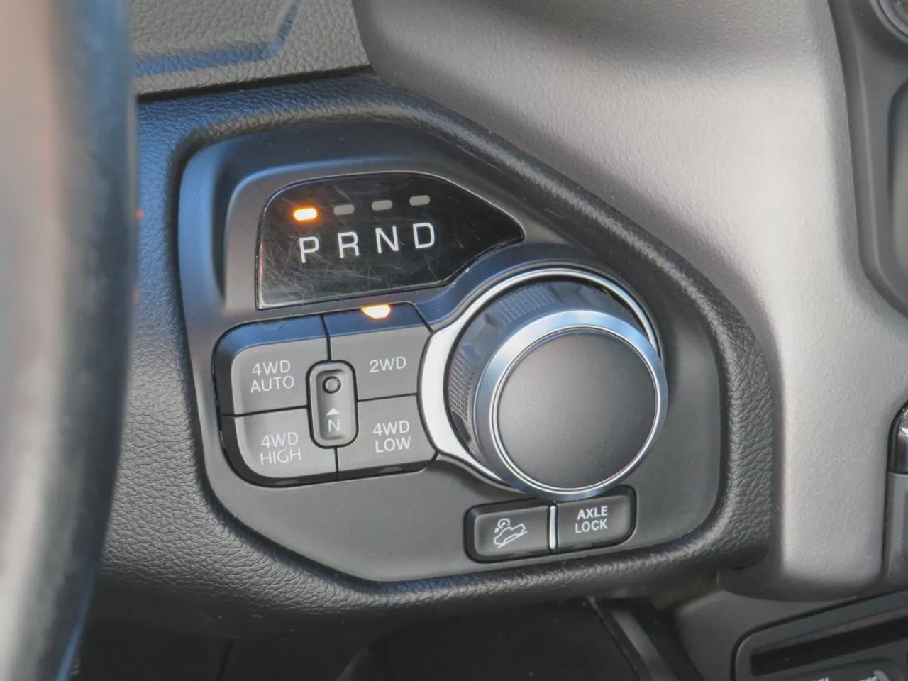 2019 RAM 1500 Big Horn | 4WD | Automatic | Crew Cab | Short Bed | Sport Appearance Package | Off-Road Group | Black Alloy Wheels | All-Terrain Tires | Heated Seats | Heated Steering Wheel | Power Driver Seat | Dual-Zone Climate Control |Touchscreen Display | Apple CarP Photo