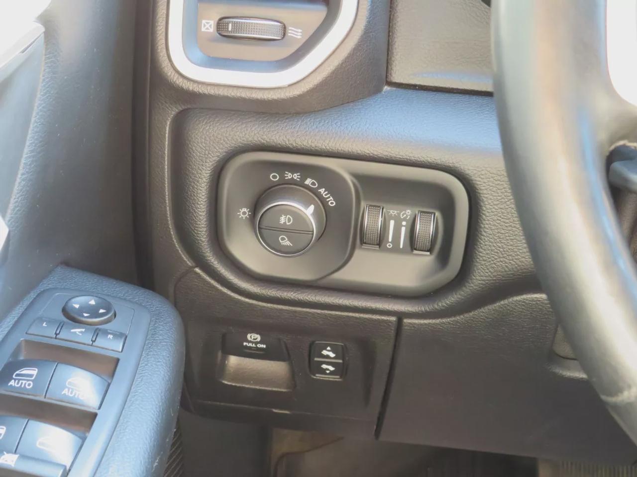 2019 RAM 1500 Big Horn | 4WD | Automatic | Crew Cab | Short Bed | Sport Appearance Package | Off-Road Group | Black Alloy Wheels | All-Terrain Tires | Heated Seats | Heated Steering Wheel | Power Driver Seat | Dual-Zone Climate Control |Touchscreen Display | Apple CarP Photo