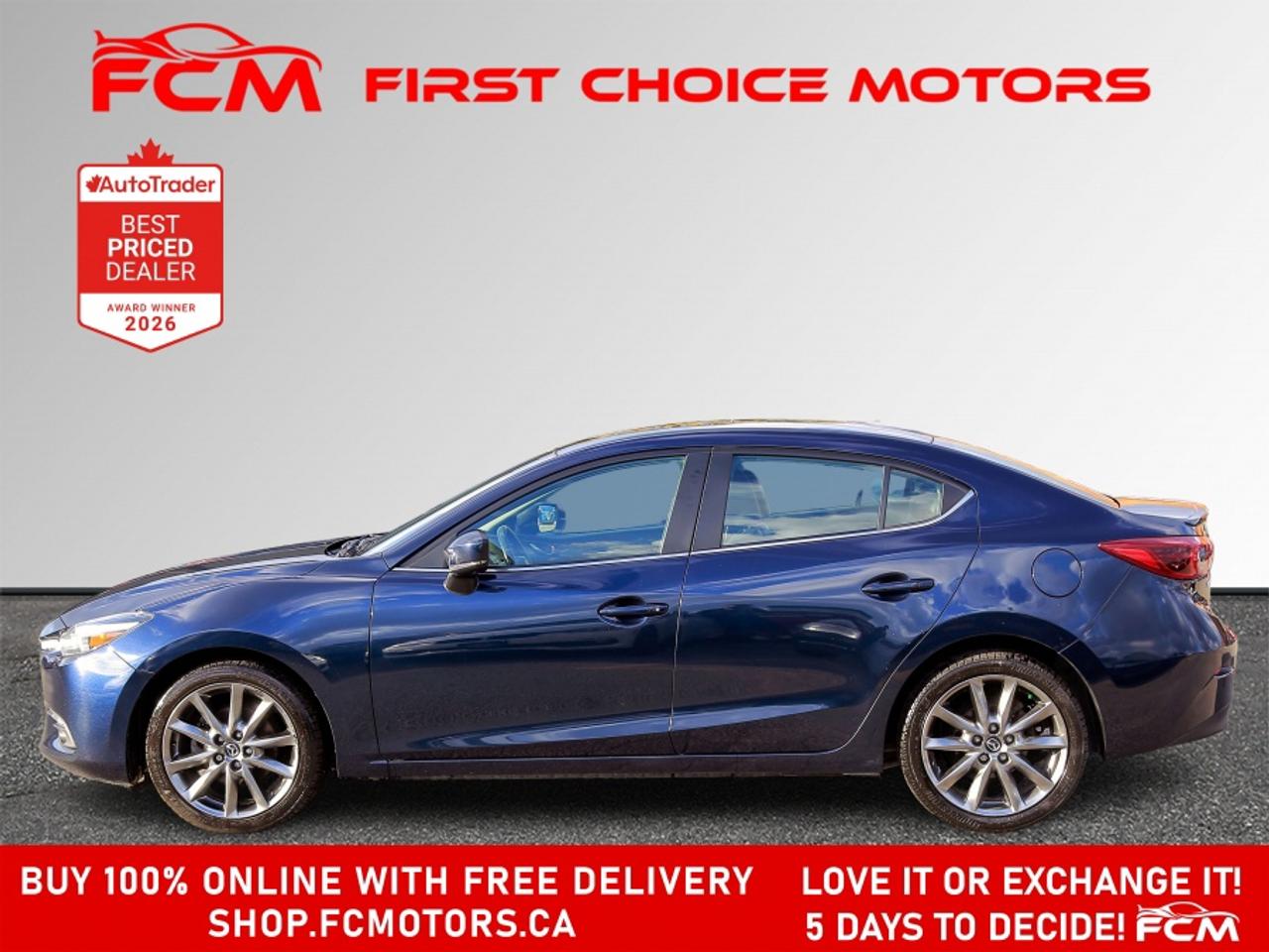 2018 Mazda MAZDA3 GT SKYACTIV | FULLY CERTIFIED WITH WARRANTY Photo