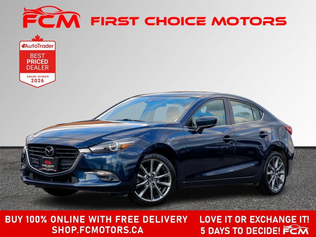 2018 Mazda MAZDA3 GT SKYACTIV | FULLY CERTIFIED WITH WARRANTY Photo