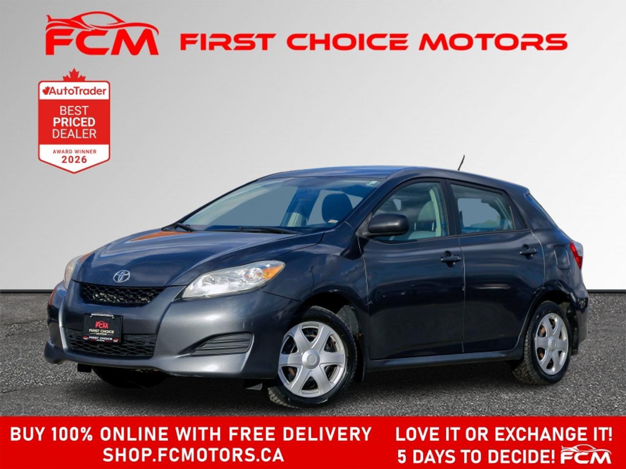 2012 Toyota Matrix | FULLY CERTIFIED WITH WARRANTY Photo