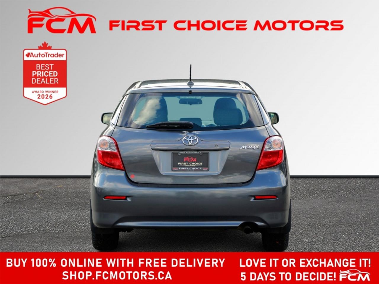 2012 Toyota Matrix | FULLY CERTIFIED WITH WARRANTY Photo