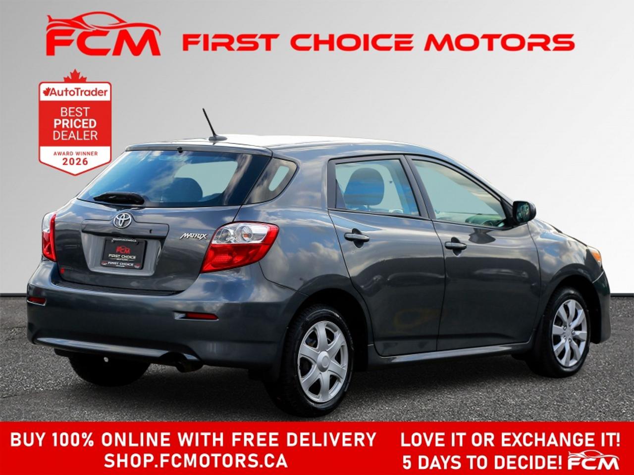 2012 Toyota Matrix | FULLY CERTIFIED WITH WARRANTY Photo