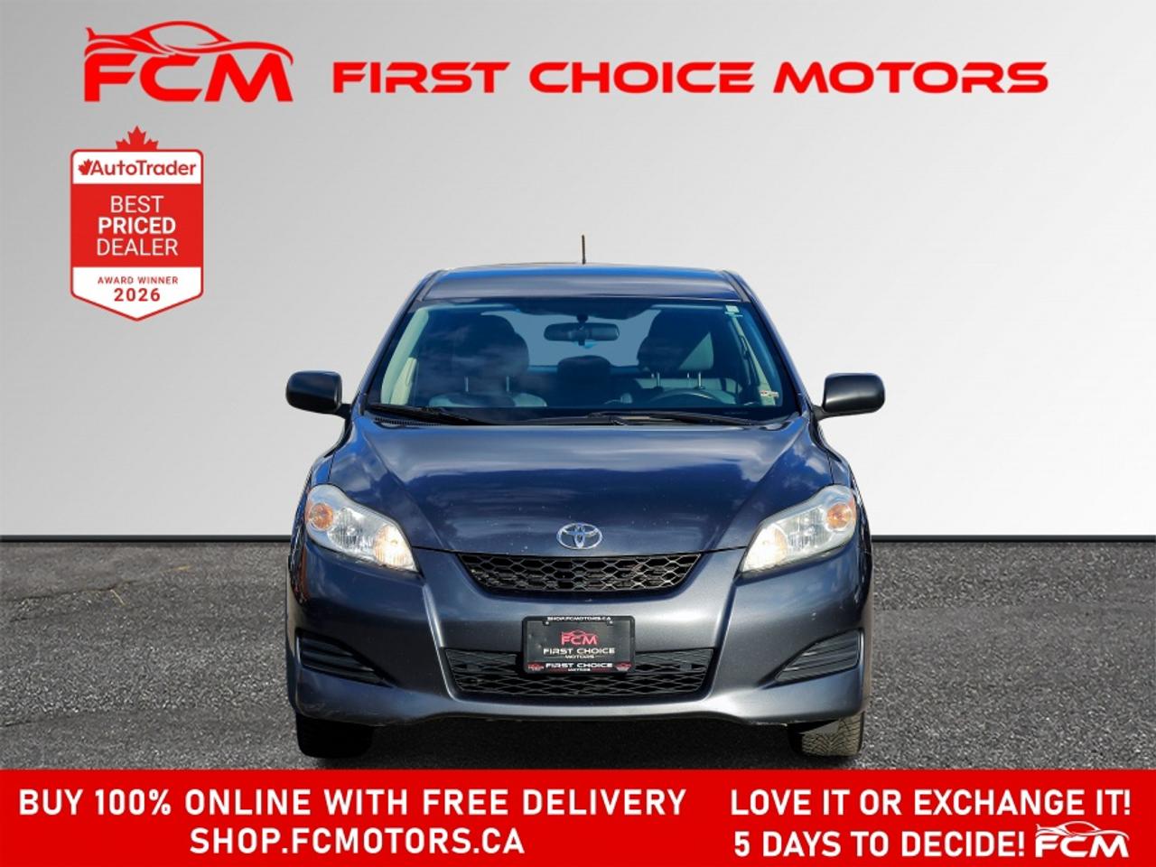 2012 Toyota Matrix | FULLY CERTIFIED WITH WARRANTY Photo