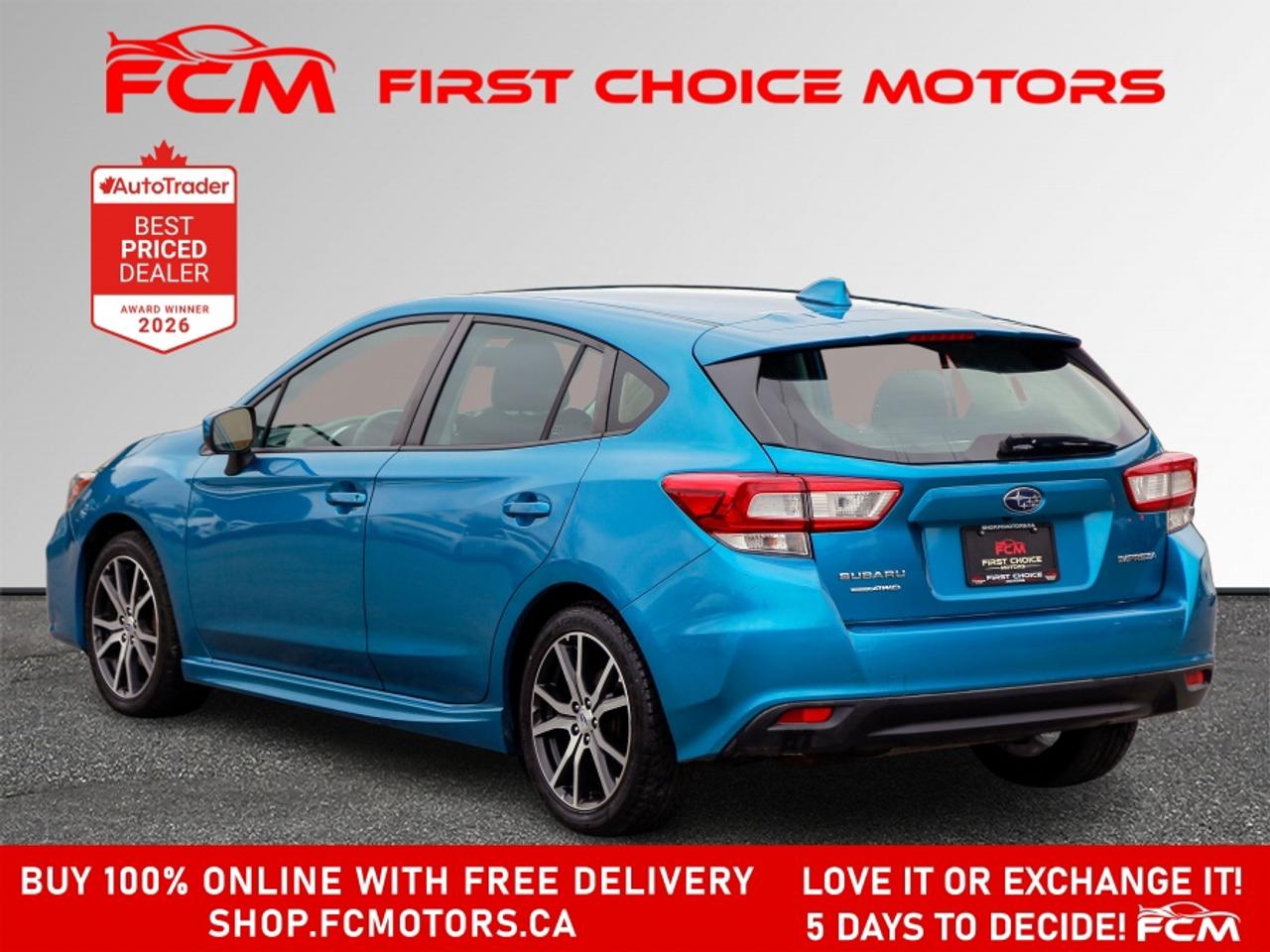 2019 Subaru Impreza SPORT | FULLY CERTIFIED WITH WARRANTY Photo