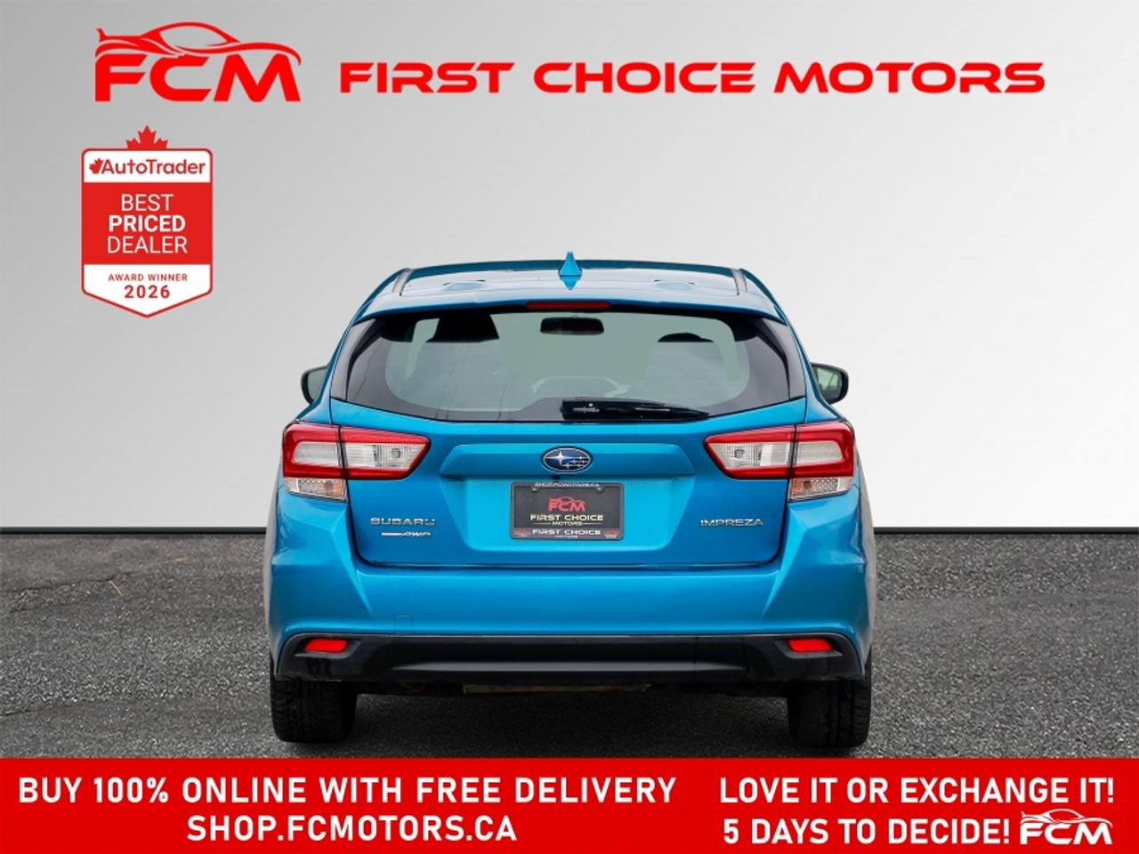 2019 Subaru Impreza SPORT | FULLY CERTIFIED WITH WARRANTY Photo