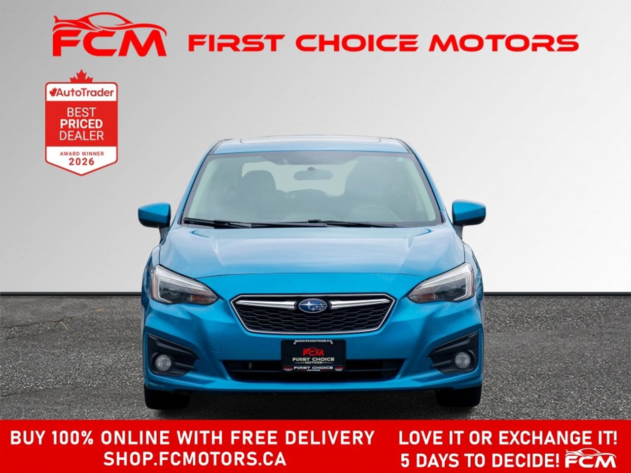 2019 Subaru Impreza SPORT | FULLY CERTIFIED WITH WARRANTY Photo