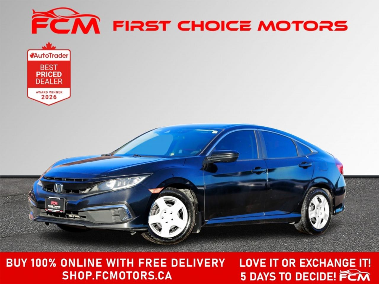 2019 Honda Civic LX | FULLY CERTIFIED WITH WARRANTY Photo