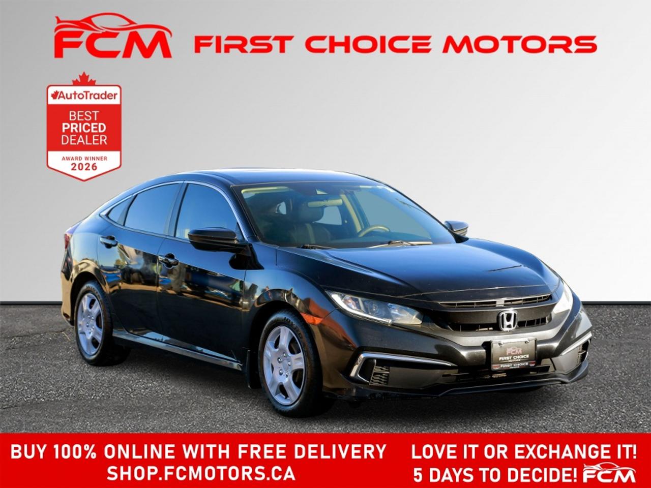 2019 Honda Civic LX | FULLY CERTIFIED WITH WARRANTY Photo