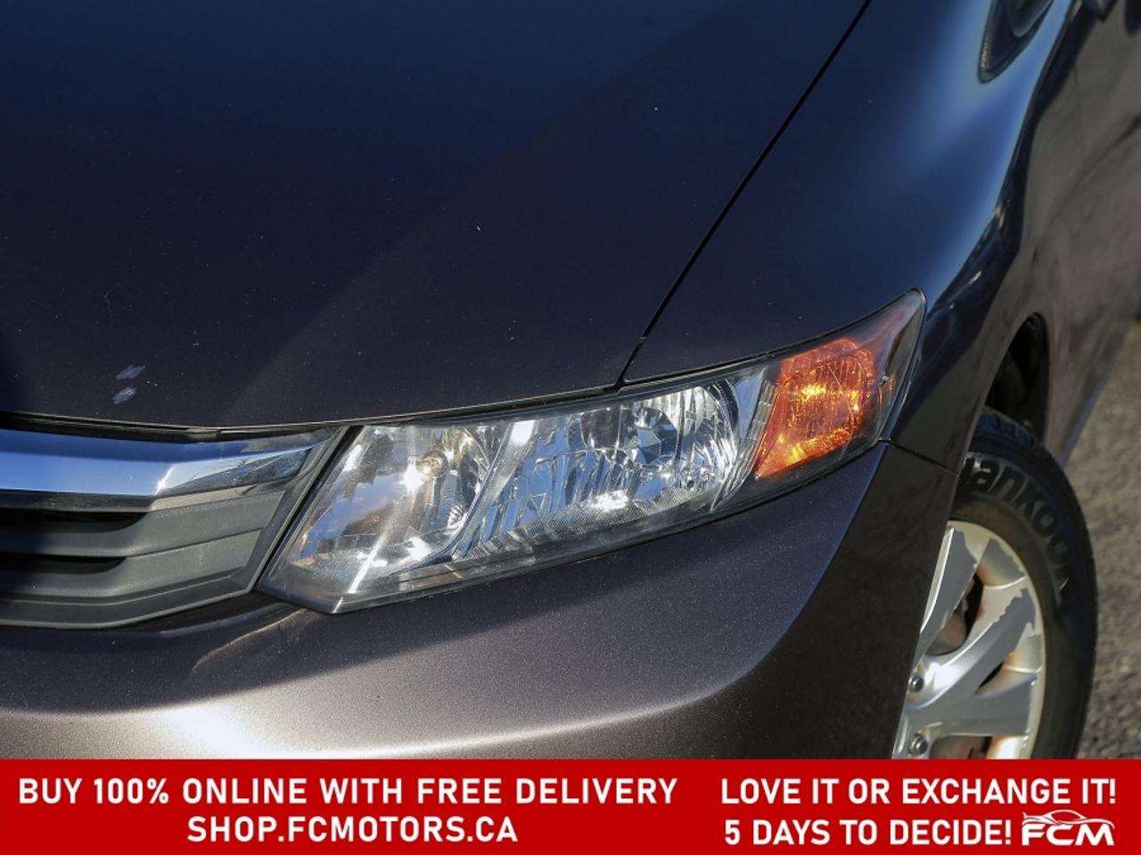 2012 Honda Civic LX | FULLY CERTIFIED WITH WARRANTY Photo
