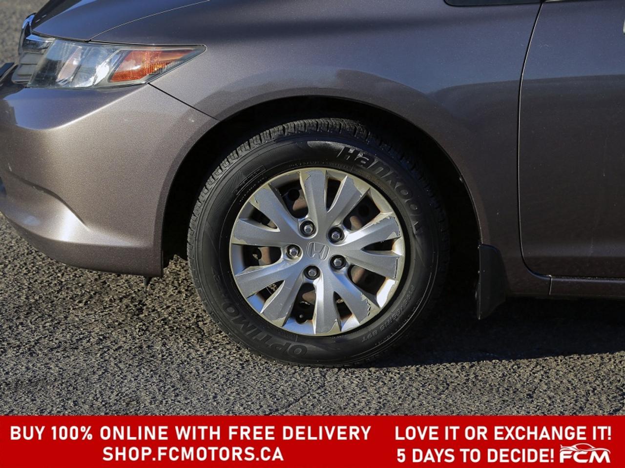 2012 Honda Civic LX | FULLY CERTIFIED WITH WARRANTY Photo