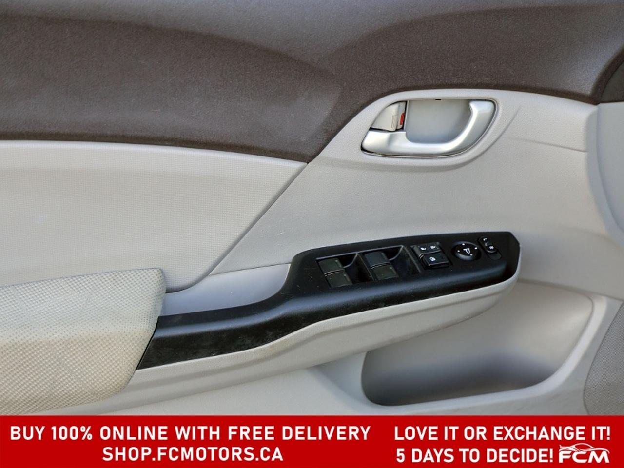 2012 Honda Civic LX | FULLY CERTIFIED WITH WARRANTY Photo