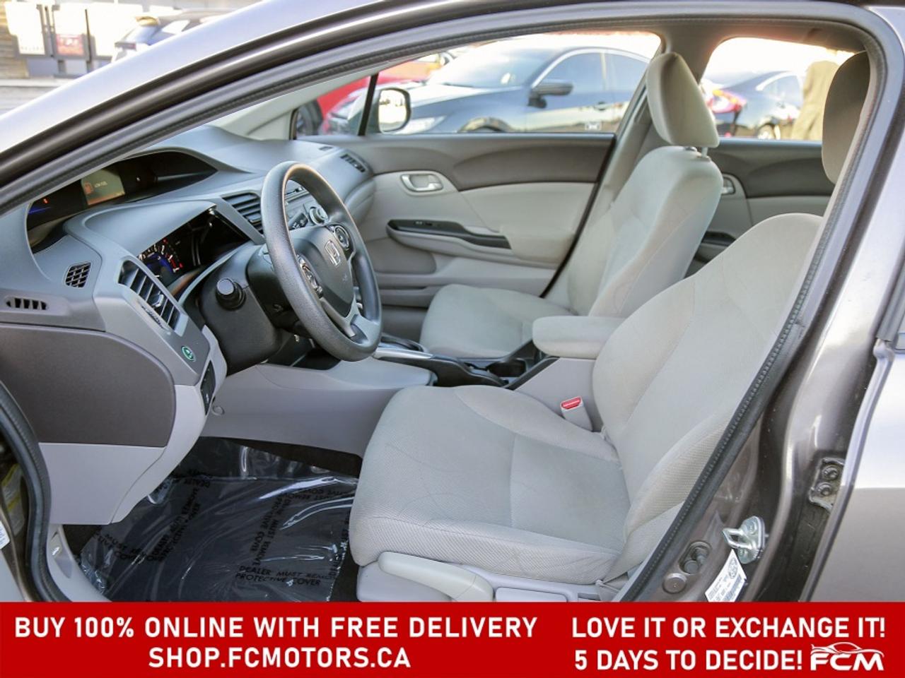 2012 Honda Civic LX | FULLY CERTIFIED WITH WARRANTY Photo