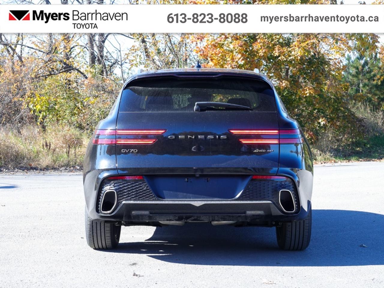 2025 Genesis GV70 2.5T Advanced  - Sunroof -  Navigation - $327 B/W Photo2