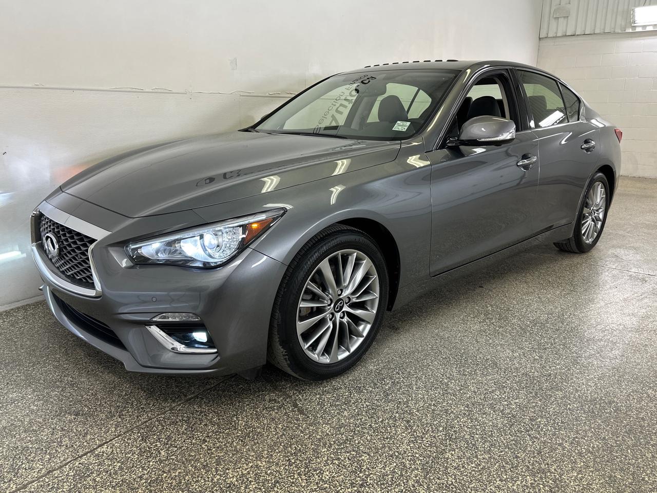 2024 Infiniti Q50 Luxe LUXE/AWD/LEATHER/SUNROOF/NAVI/OFF 1 OWNER NISSAN LEASE! Photo
