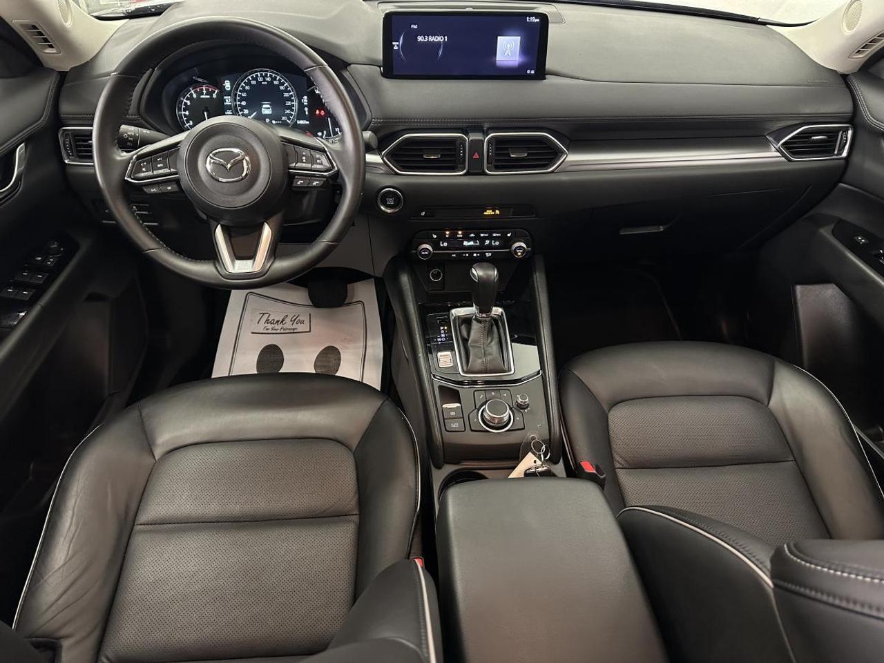 2025 Mazda CX-5 GS/AWD/PWR HEATED SEATS &amp; WHEEL/LEATHER/PWR GATE/CARPLAY/MORE! Photo