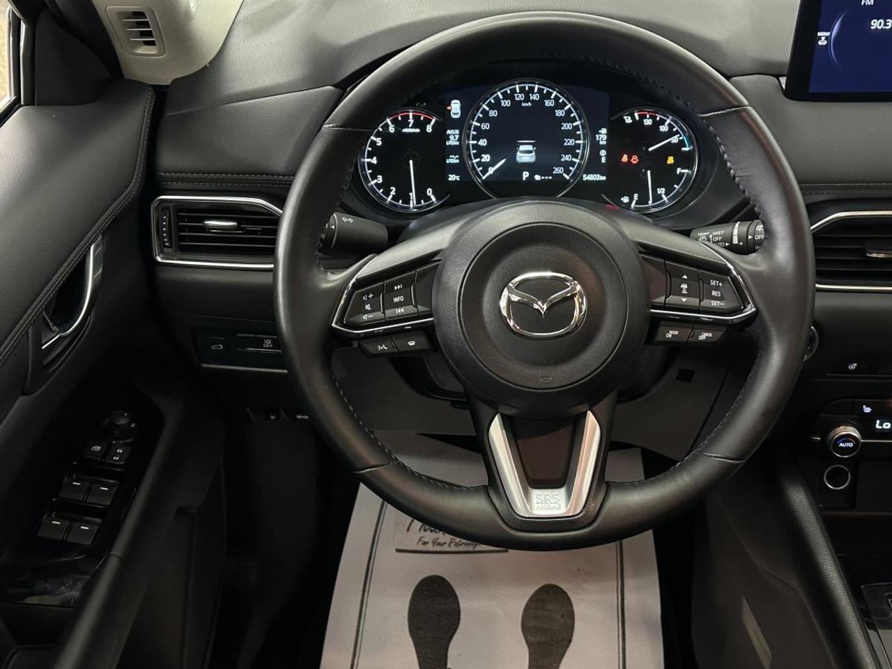 2025 Mazda CX-5 GS/AWD/PWR HEATED SEATS &amp; WHEEL/LEATHER/PWR GATE/CARPLAY/MORE! Photo