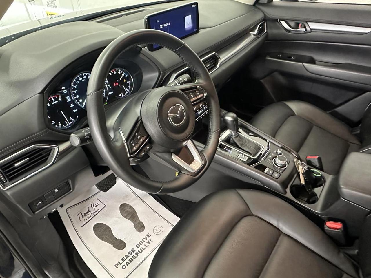 2025 Mazda CX-5 GS/AWD/PWR HEATED SEATS &amp; WHEEL/LEATHER/PWR GATE/CARPLAY/MORE! Photo