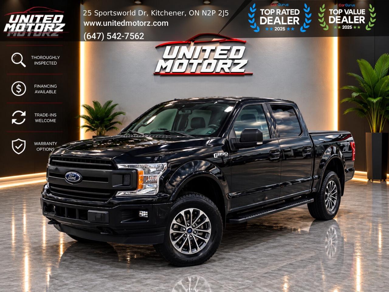 2019 Ford F-150 XLT SPORT 4WD SuperCrew 5.5' Box 2.7L 6cyl~AS IS S Photo0