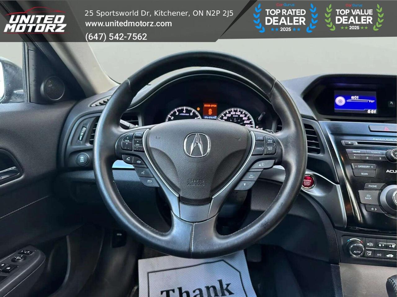 2015 Acura ILX Premium Pkg FWD 2.0L 4cyl~SAFETY CERTIFIED~ Photo