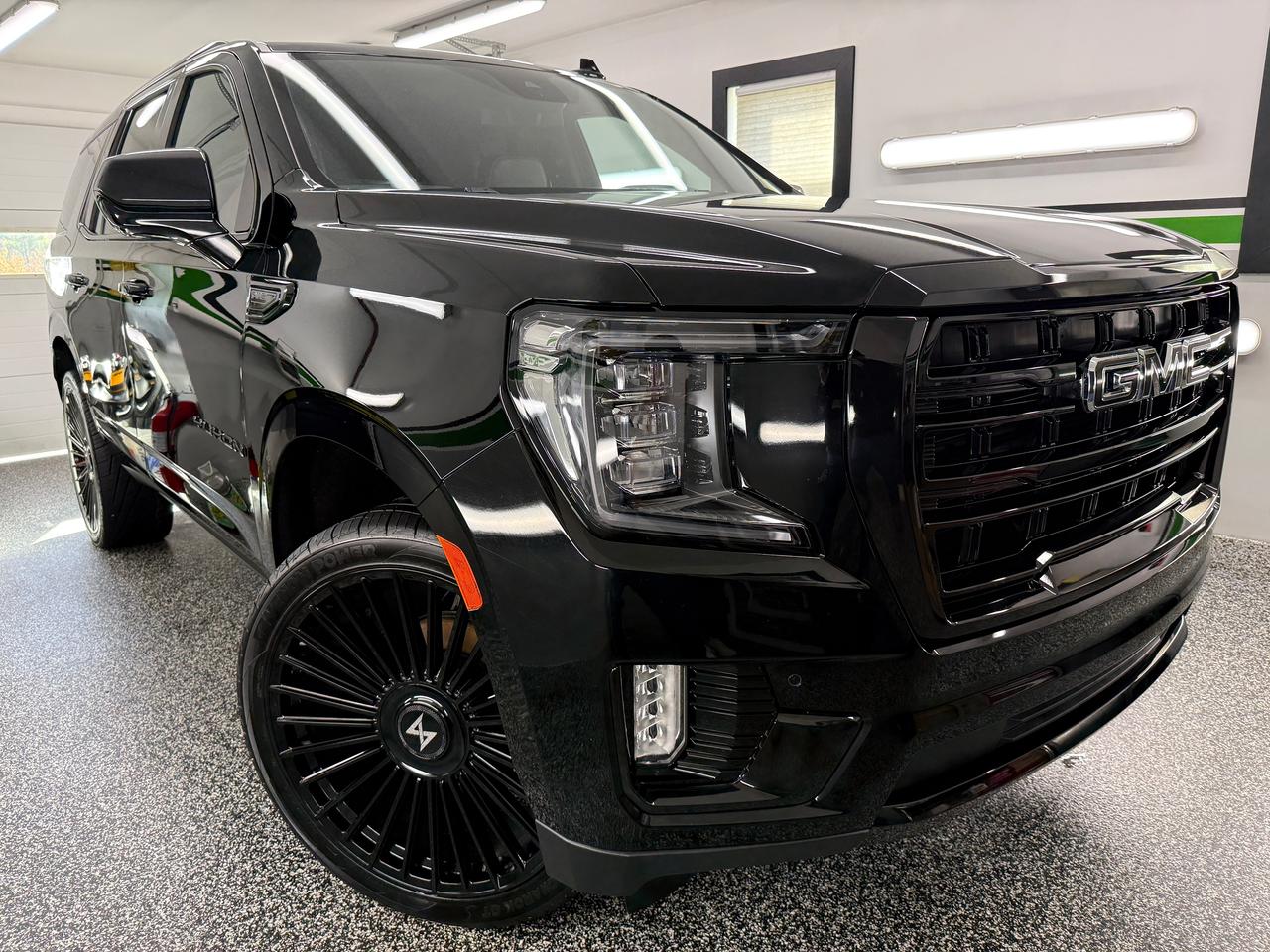 Black 2023 GMC Yukon SUV / Crossover Four-Wheel Drive Automatic