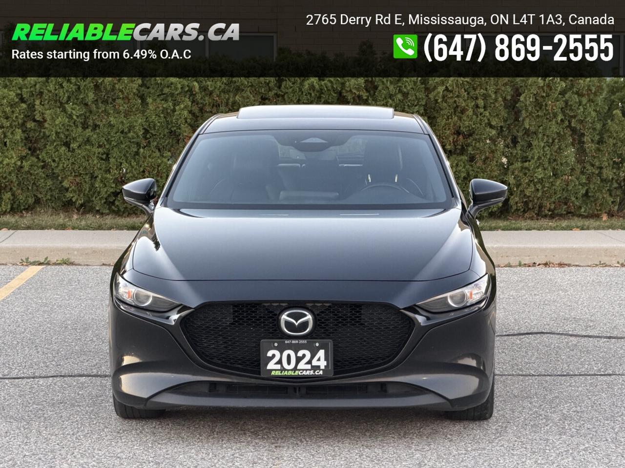 2024 Mazda MAZDA3 GS | AWD | No-Accident | Leather | Sunroof | Loade Photo4