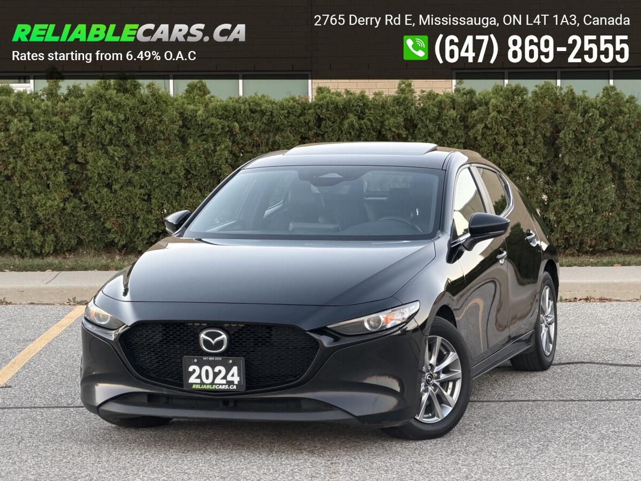 2024 Mazda MAZDA3 GS | AWD | No-Accident | Leather | Sunroof | Loade Photo0
