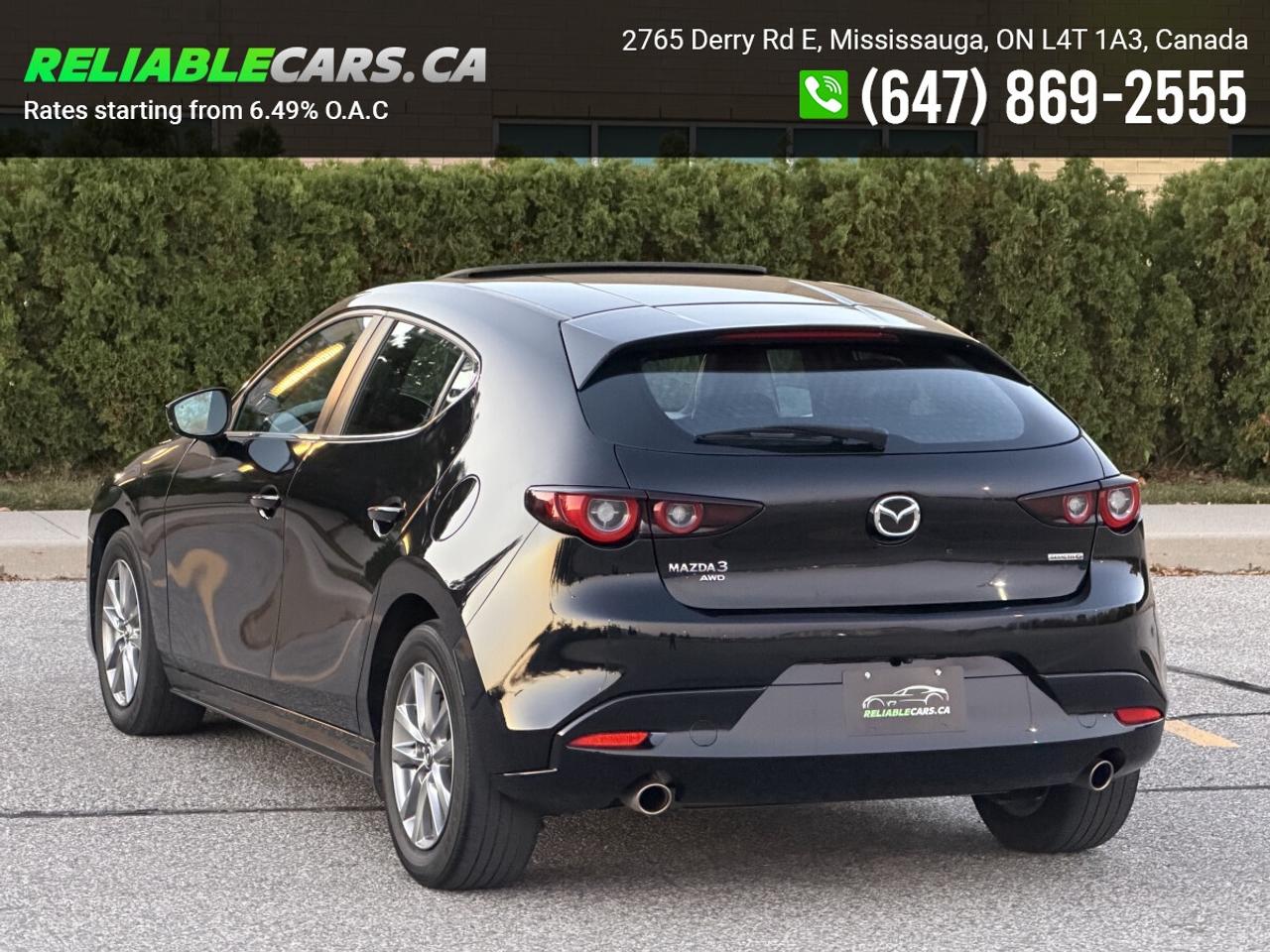2024 Mazda MAZDA3 GS | AWD | No-Accident | Leather | Sunroof | Loade Photo