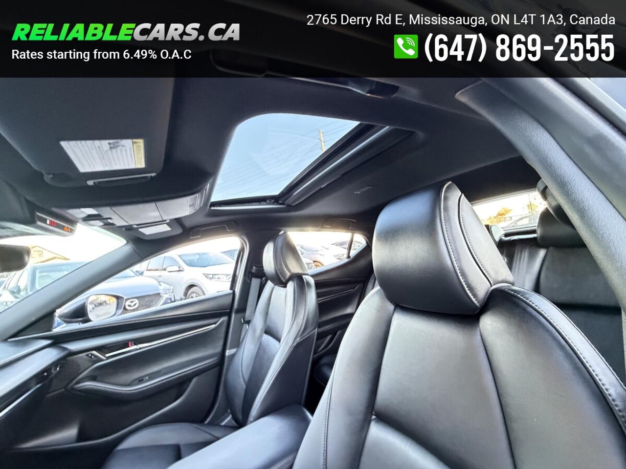 2024 Mazda MAZDA3 GS | AWD | No-Accident | Leather | Sunroof | Loade Photo2