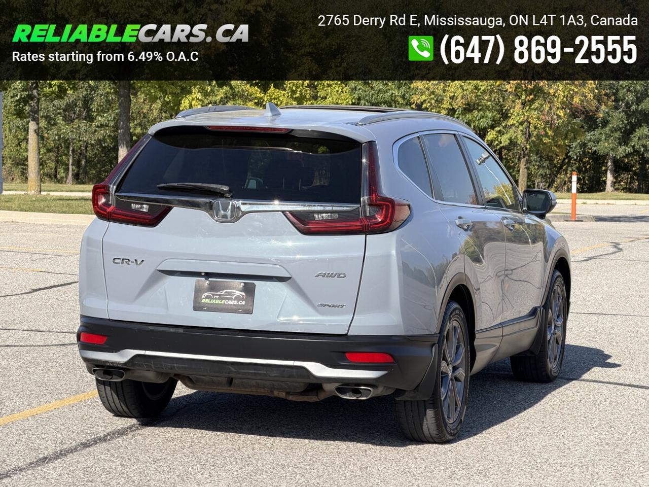 2021 Honda CR-V SPORT | AWD | No-Accident | Leather | Sunroof | Lo Photo