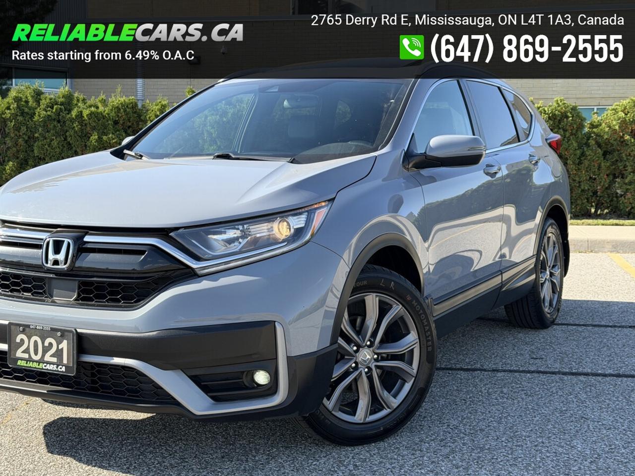 2021 Honda CR-V SPORT | AWD | No-Accident | Leather | Sunroof | Lo Photo