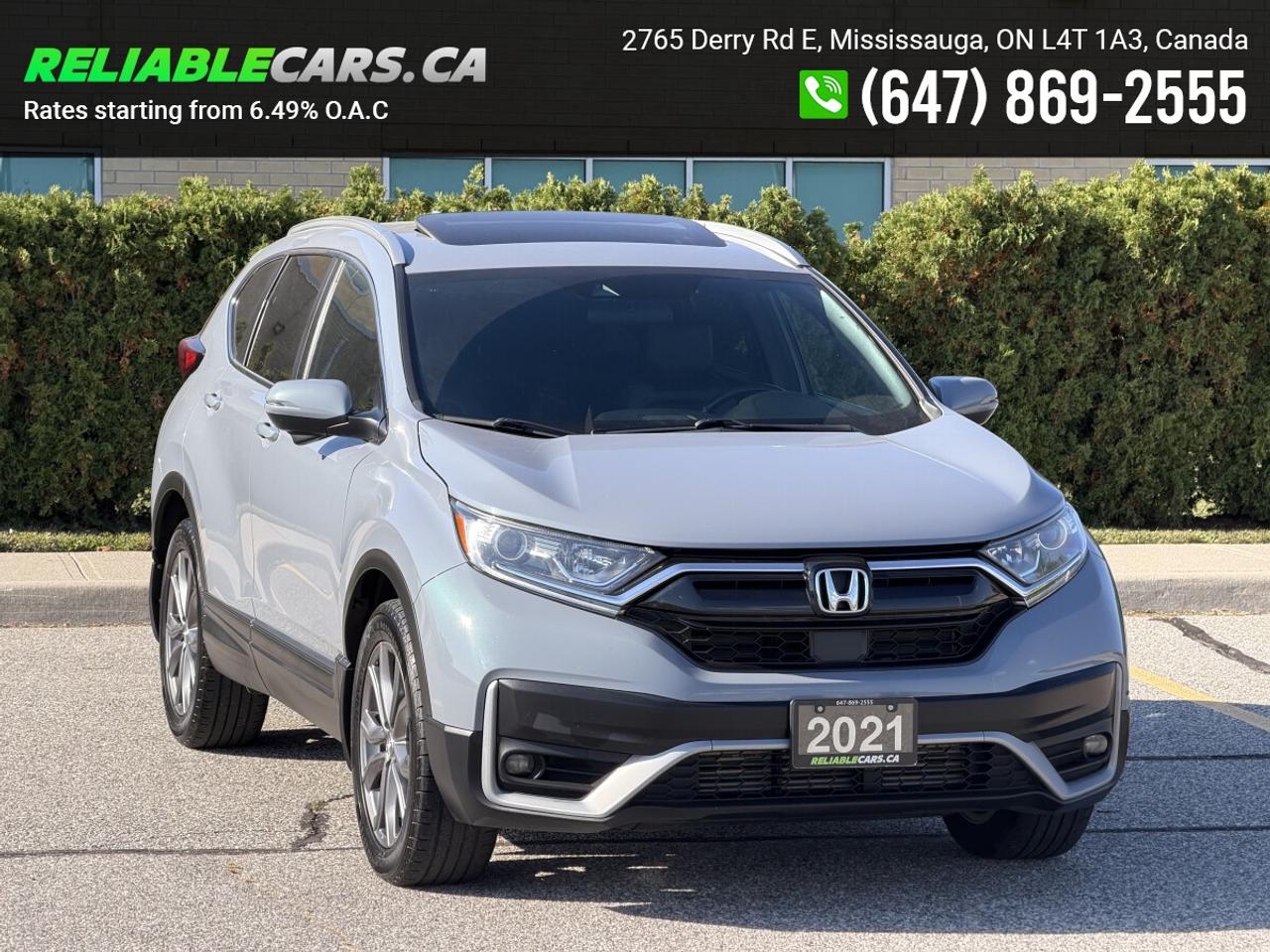 2021 Honda CR-V SPORT | AWD | No-Accident | Leather | Sunroof | Lo Photo