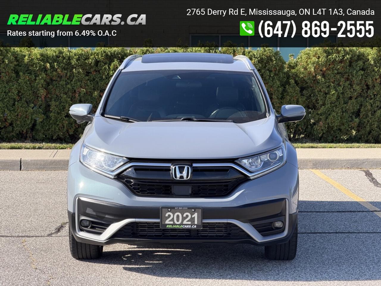 2021 Honda CR-V SPORT | AWD | No-Accident | Leather | Sunroof | Lo Photo