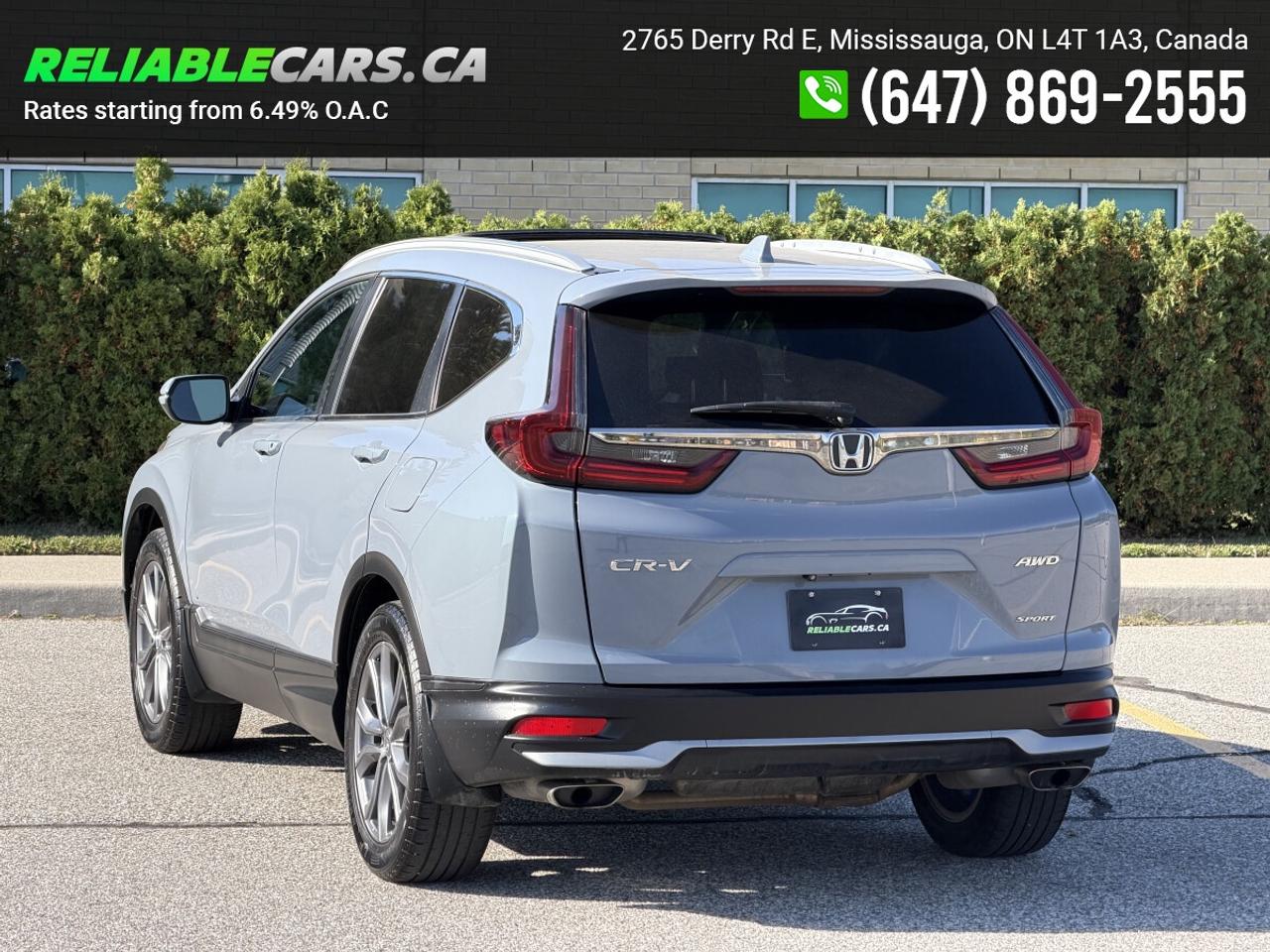2021 Honda CR-V SPORT | AWD | No-Accident | Leather | Sunroof | Lo Photo