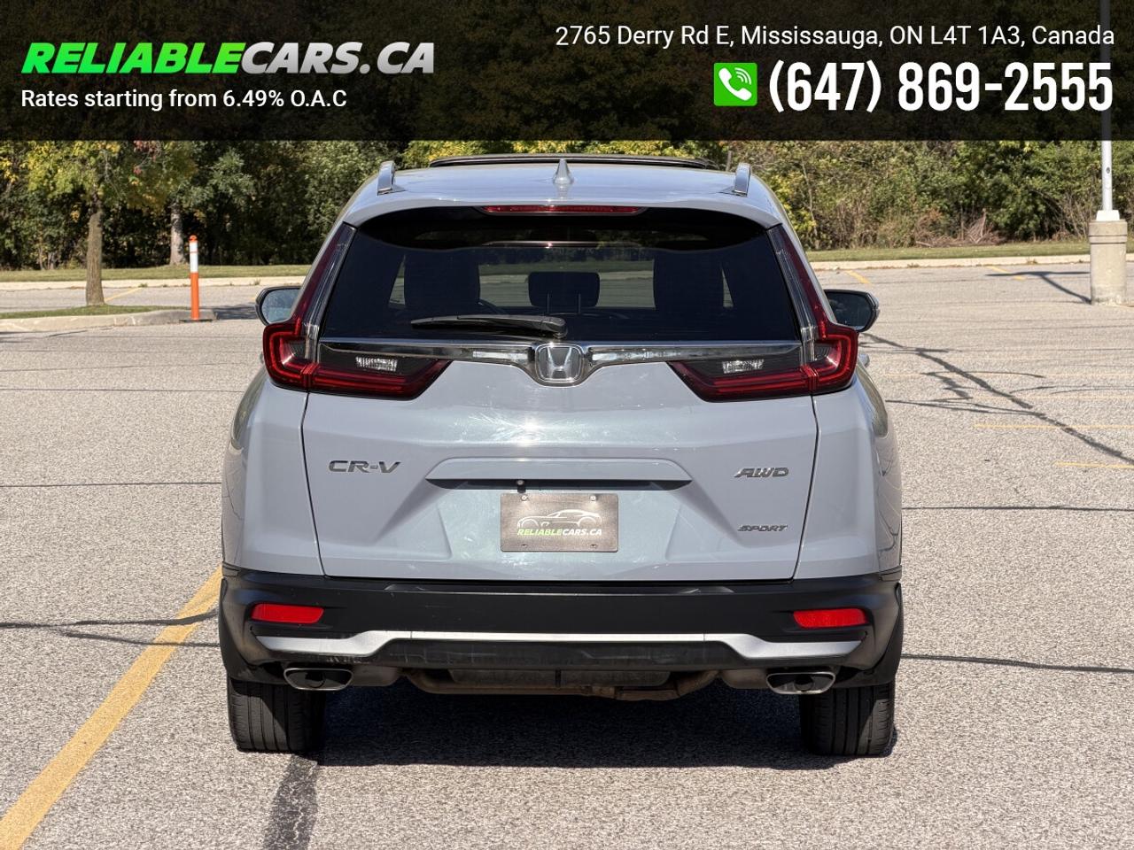 2021 Honda CR-V SPORT | AWD | No-Accident | Leather | Sunroof | Lo Photo