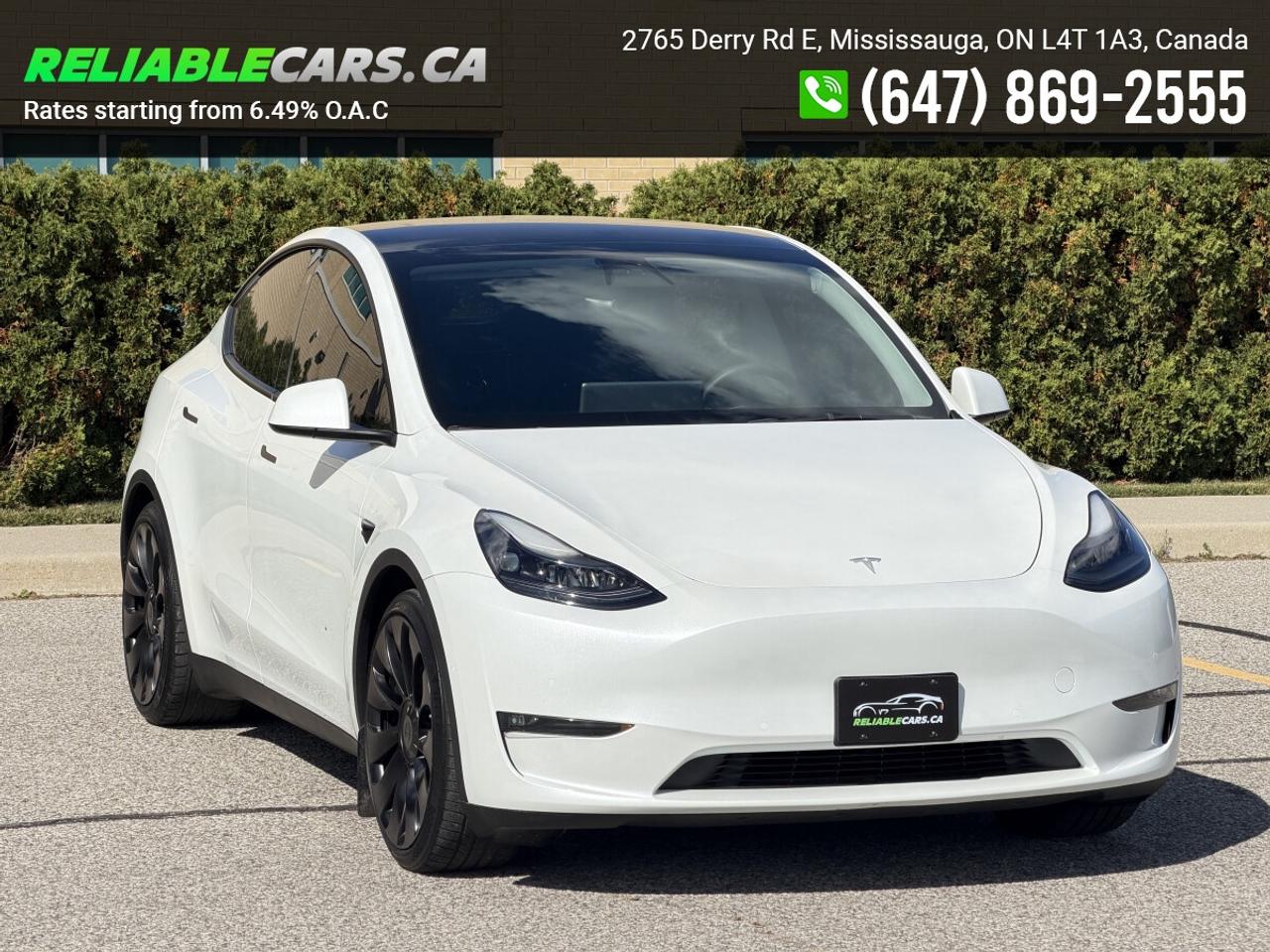 2022 Tesla Model Y PERFORMANCE | AWD | No-Accident | Leather | Loaded Photo4